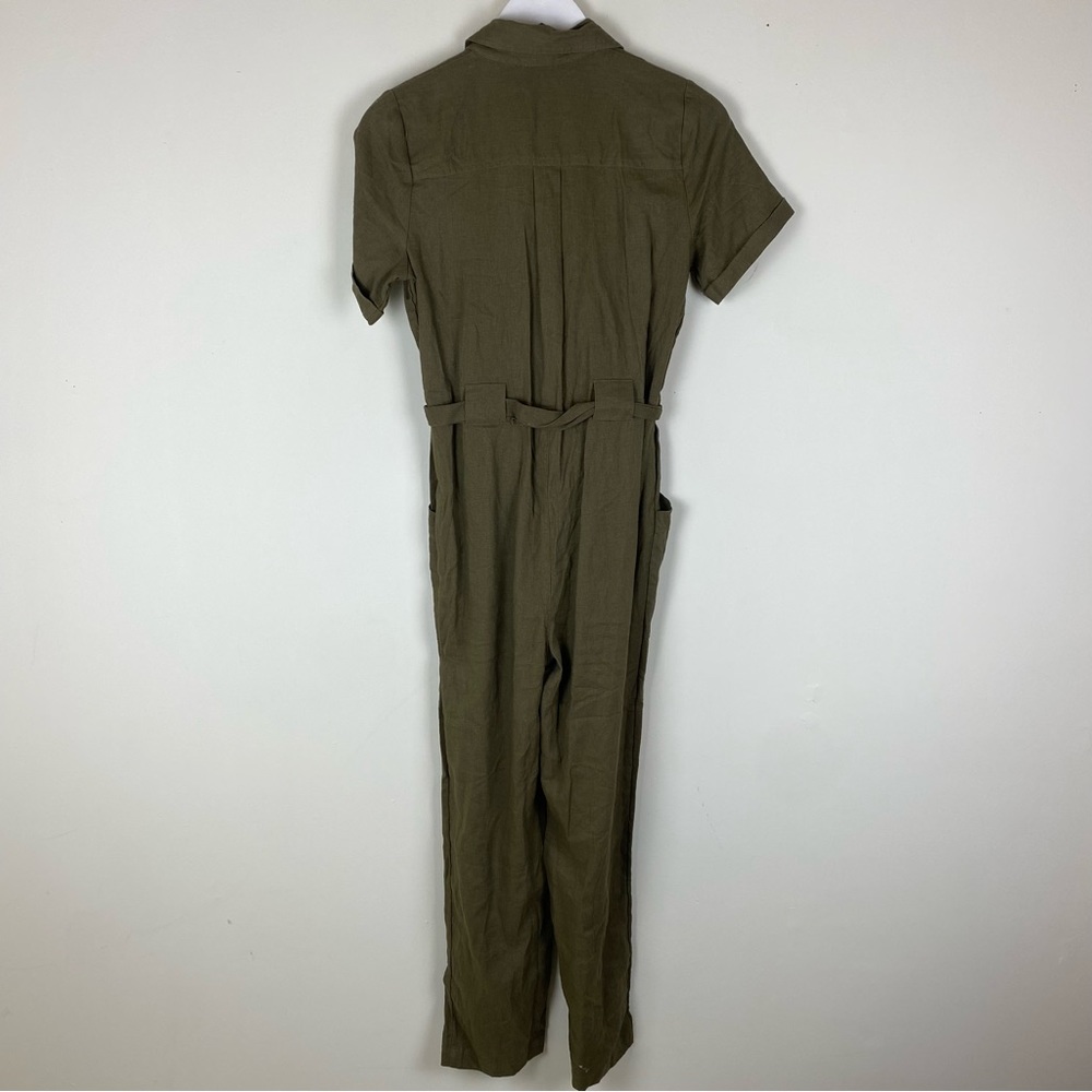 A New Day (Target) Olive Green Utility Jumpsuit - Picture 7 of 12